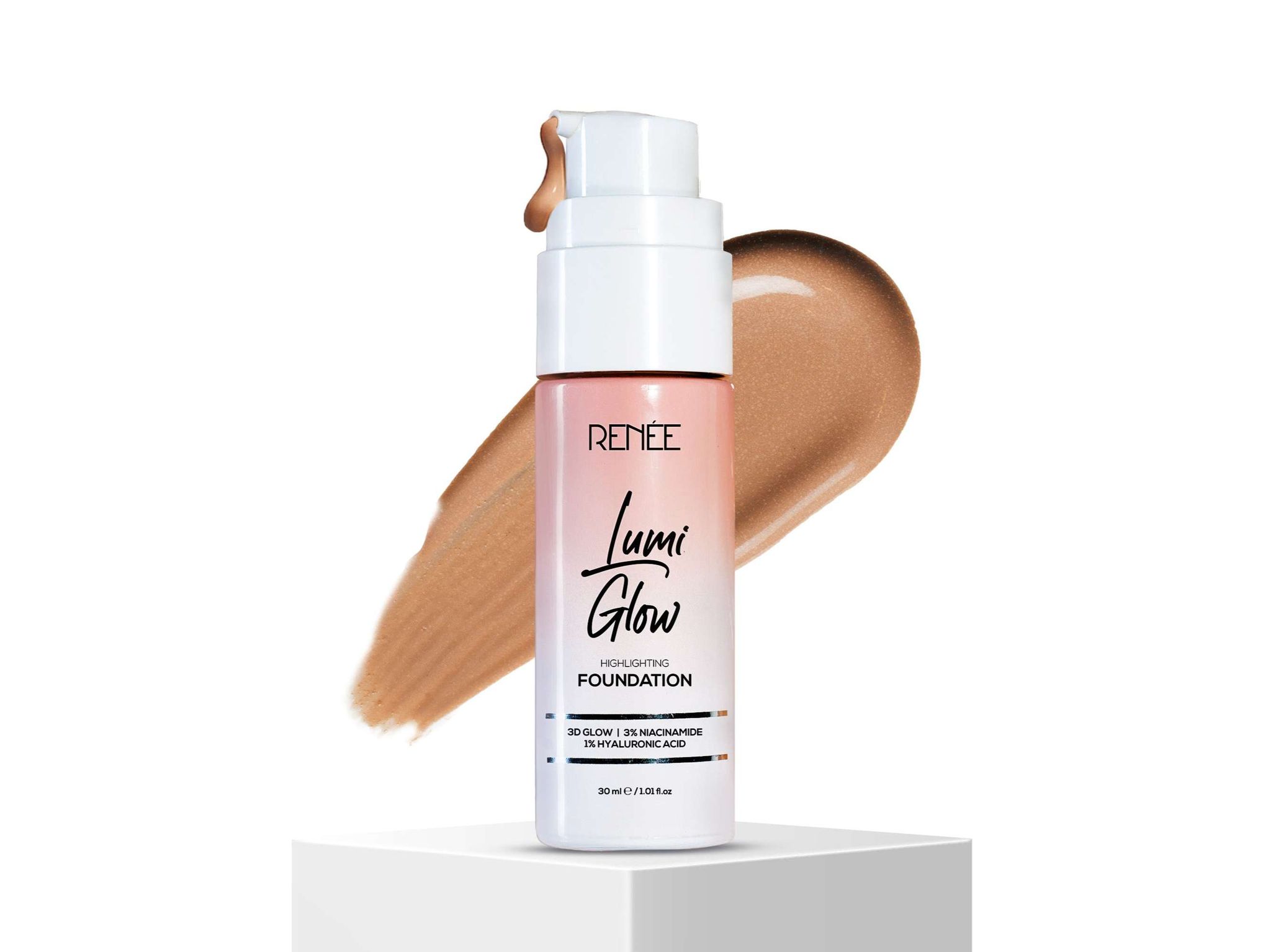 RENEE Lumi Glow Highlighting Foundation - 05 Silk Cocoa