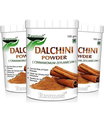 rawmest Dalchini Powder 300 gm Cinnamon Pack of 3