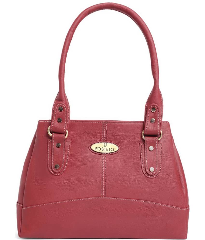 Fostelo Shoulder Bag PU Set of 1 ( Maroon )