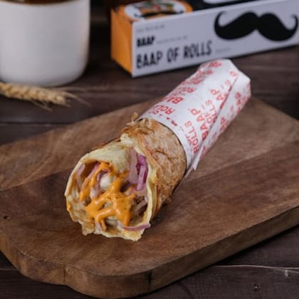Double Egg Tandoori Wheat Roll