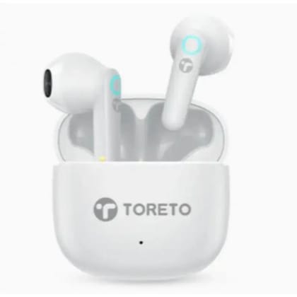 Toreto Air Glow Wireless Earbuds, HD Clear Sound, Ring Light, BT 5.3, Voice Assistant, IPX5, Type-C Charging Toreto Air Glow Wireless Earbuds, HD Clear Sound, Ring Light, BT 5.3, Voice Assistant, IPX5, Type-C Charging