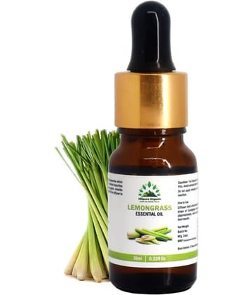 Hillpure Organic - Lemongrass Essential Oil 10 mL ( Pack of 1 )