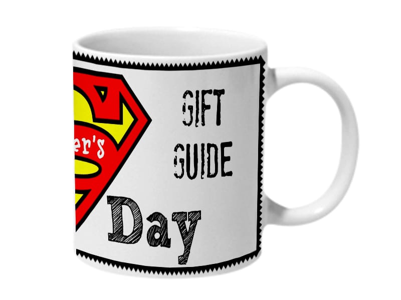 Multicolor Fathers Day Ceramic Mug