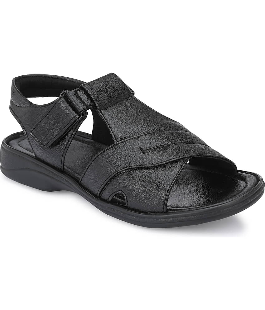 Leeport - Black Men's Sandals