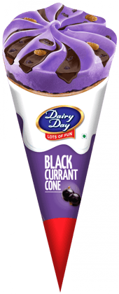 Dairy Day Black Current Cone, 60 ml