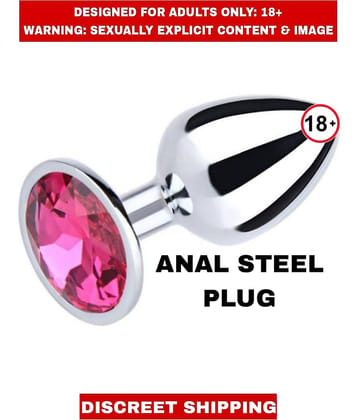 New Real Orgasm Anal Plug A1 Anal Small Size Smooth Steel Diamond Anal Steel Plug For Unisex