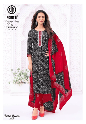 Batik Queen Vol 2 Deeptex Prints Readymade Cotton Pant Suits