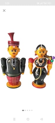 Traditional Sri Devi Lakka Doll Set Traditional Sri Devi Lakka Doll Set