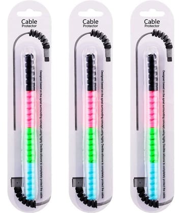 THRIFTKART - Adjustable Cable Protector for Smartphones and Tablets ( Multicolor )