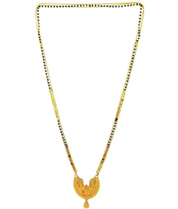JIPPA - Golden Mangalsutra ( Pack of 1 )