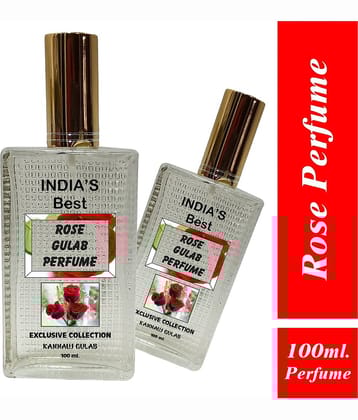Indra Sugandh Gulab Perfume Spray 100 ml. Pure Rose Spray Perfume For Men And Women 24 Hours Long Lasting Fragrance