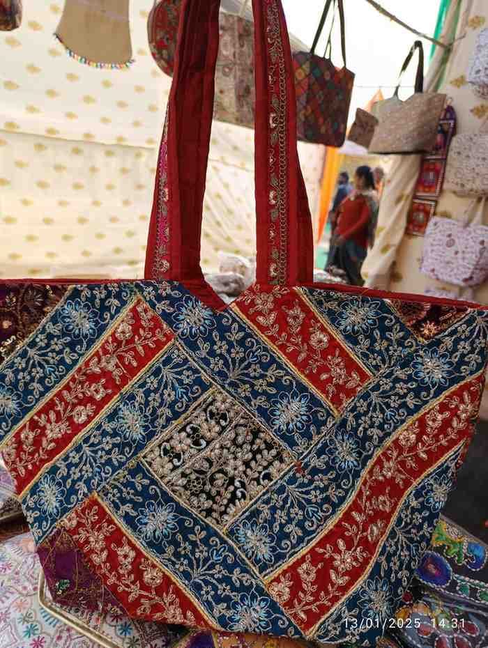 Traditional Embroidered Shoulder Bag