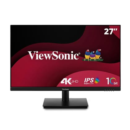 ViewSonic VA2762-4K 68.58 Cm (27") Monitor, IPS, 4K UHD 3840 x 2160 Pixels Monitor