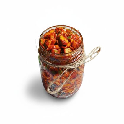 Traditional Mango Pickle - 250 gm - One glass jar