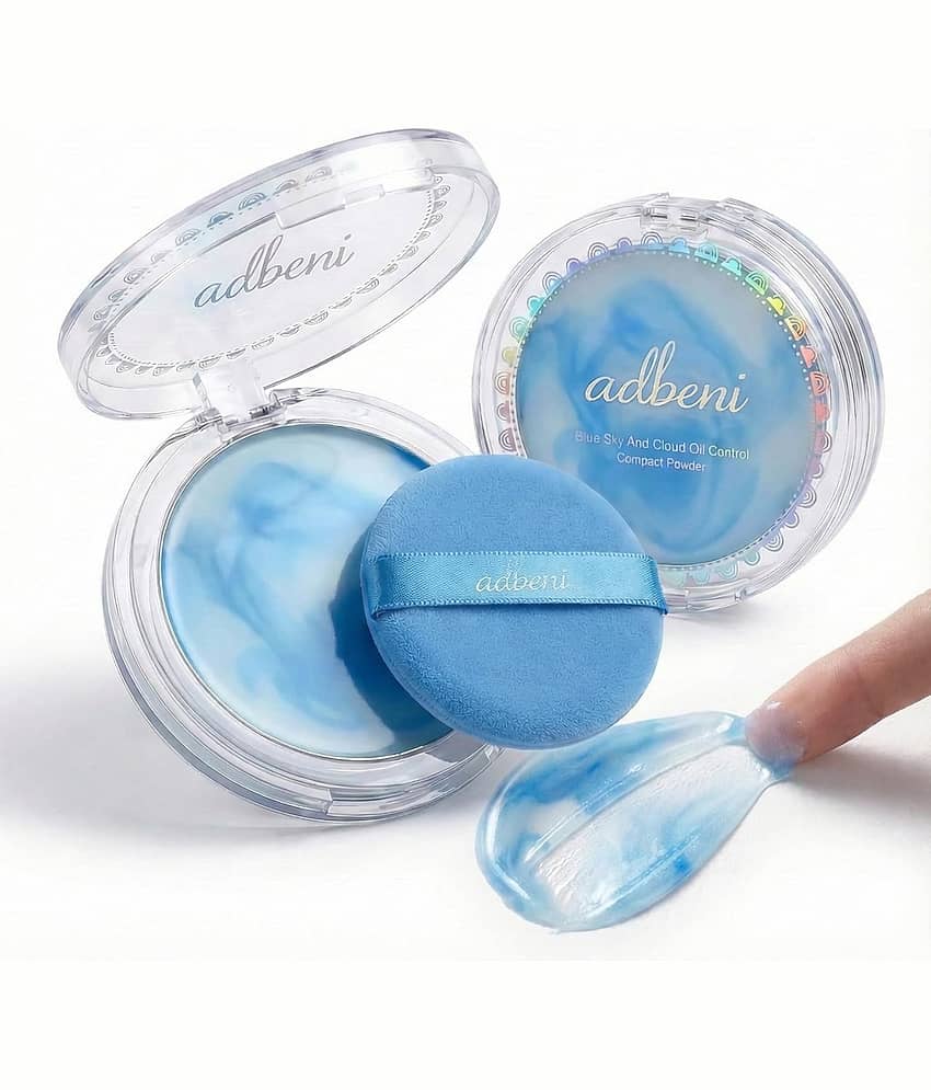 Adbeni Blue Sky & Cloud Gel Mattifying Pressed Powder Primer & Oil Control Medium 12 g
