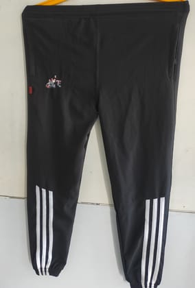 Black Color Track Pants, Lower for Men, XL