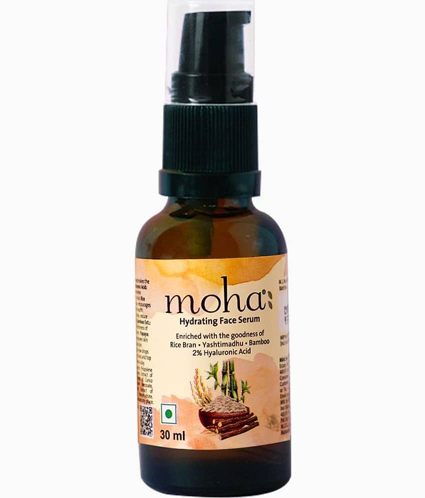 Moha Hydrating Face Serum 30ml: 2% HA & 100% glow hydration