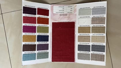 Lushomes 100% Polyester 54 Inches Width krista blackout-3-pass 350 GSM Fabric