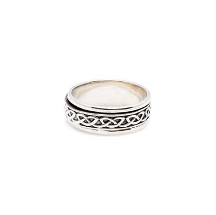 Triskele Fluid | 925 Silver Ring for Women & Men-10