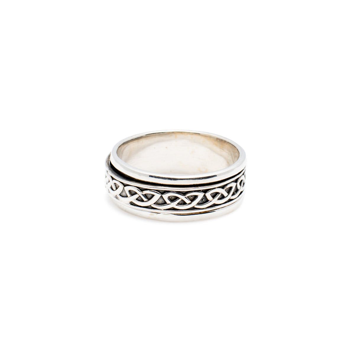 Triskele Fluid | 925 Silver Ring for Women & Men-10