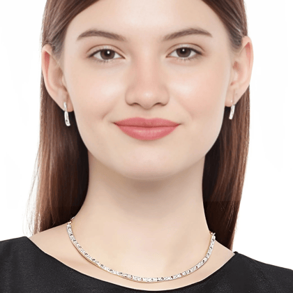 Gold-Plated Enamelled Jewellery Set