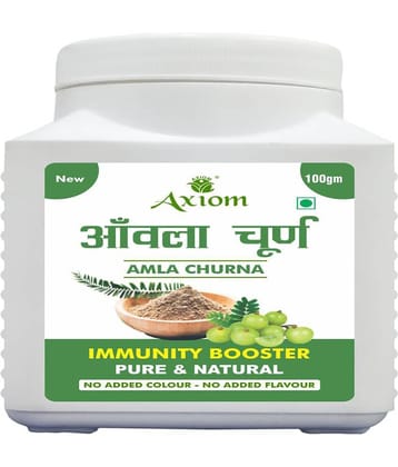Axiom Amla Churna (Pack of 4)|100% Natural Who-Glp,Gmp,Iso Certified Product