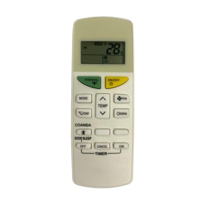 Remote No. 132E (No Backlight), Compatible for Daikin and Amp, Daikin Inverter AC Remote Control (Exactly Same Remote Will Only Work)