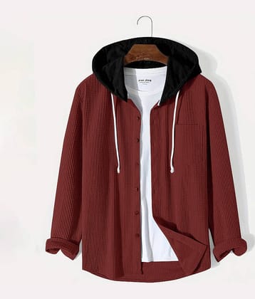 Eyebogler Cotton Blend Regular Fit Solids Full Sleeves Men's Casual Shirt - Aqua Blue ( Pack of 1 )