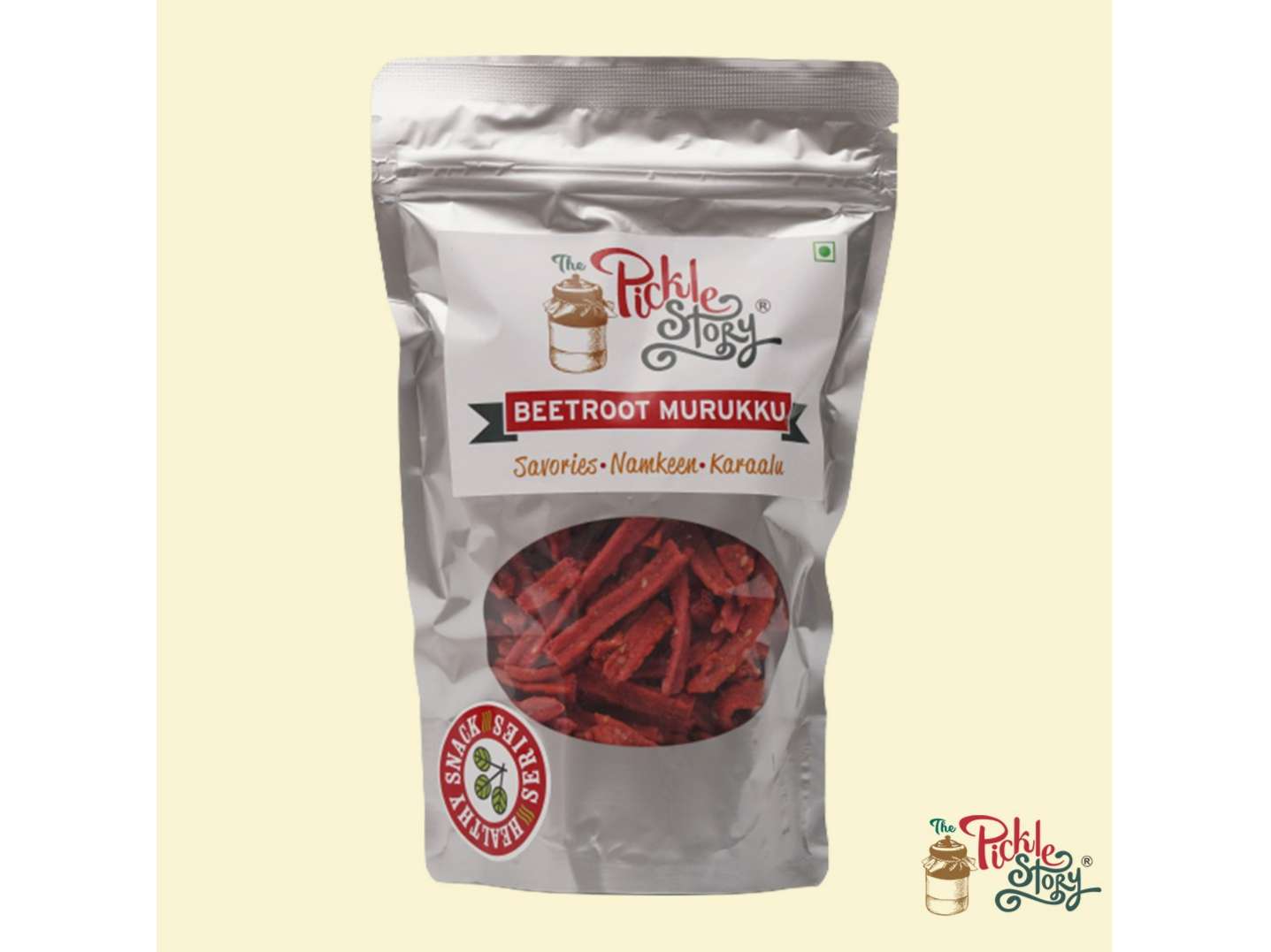 Beetroot Murukku 100 Grams