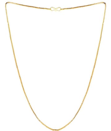 SHANKH-KRIVA Gold Plated Chain ( Set of 1 )