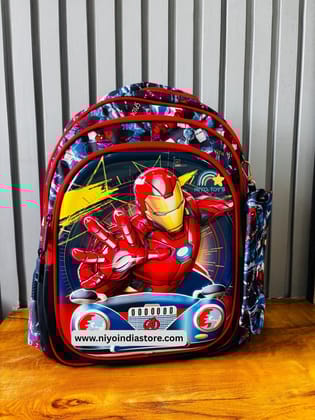 NIYO TOYS Iron Man Backpack for Kids - Fun & Durable
