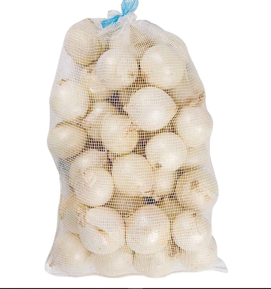 Denzcart Organic White Onion Directly From Farm (Packed By Farmer) 300g - Premium Quality Everyday Utility  by Ruhi Import Store