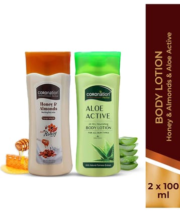 coronation herbal Daily Care Lotion For All Skin Type 200 ml ( Pack of 2 )