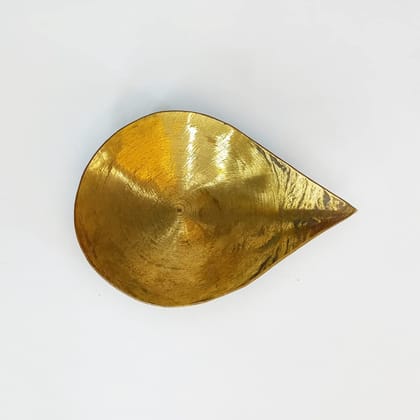 MAYAPURI 4 inches Handmade Pital Pradip, Brass Diya or Deepak for Daily Puja