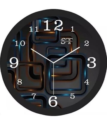 KP CRAFT Circular Analog Wall Clock