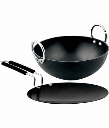 Veer - Iron Non coated Deep Kadhai 1000 ml