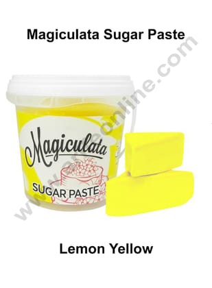 Magiculata Sugar Paste 1 Kg - Lemon Yellow
