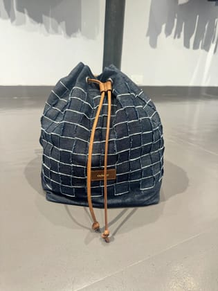 BOLDEN-WOVEN  BACKPACK - Denim