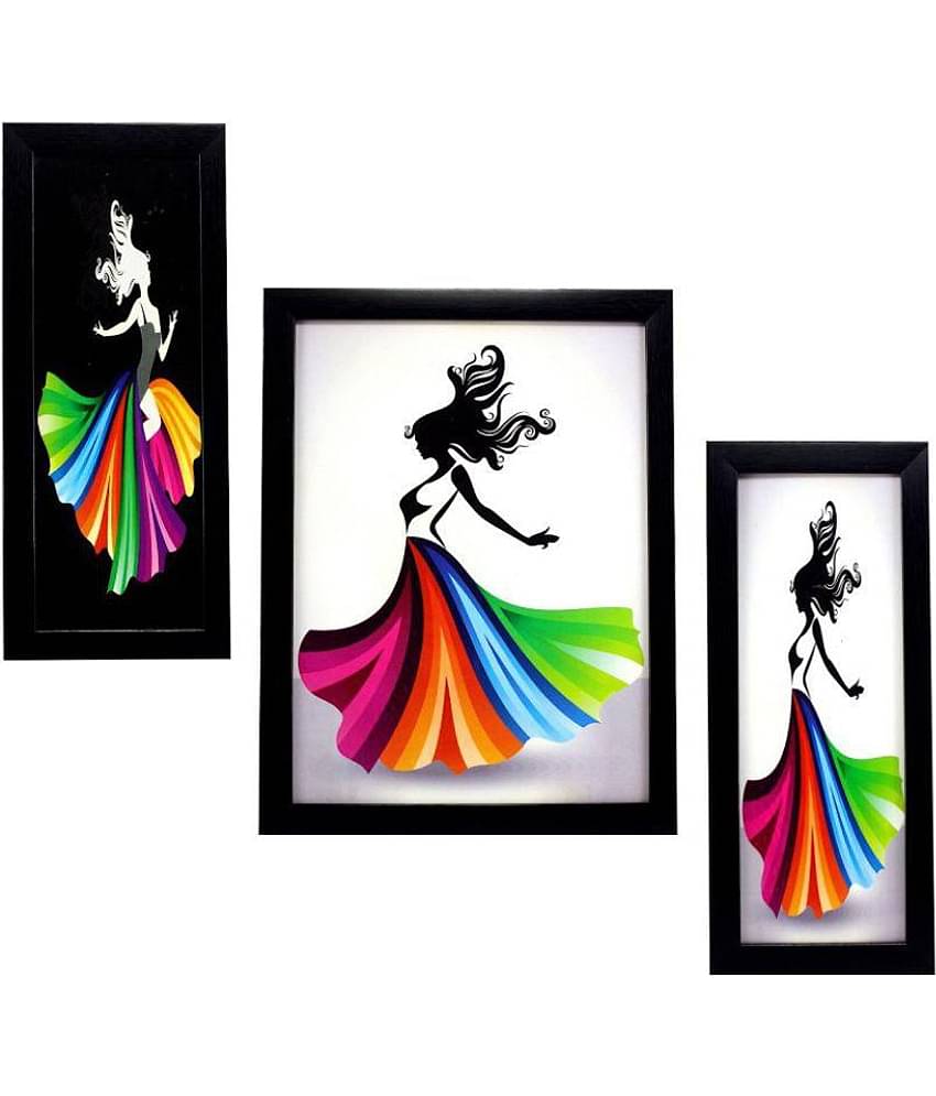 Indianara - Figurative Painting With Frame