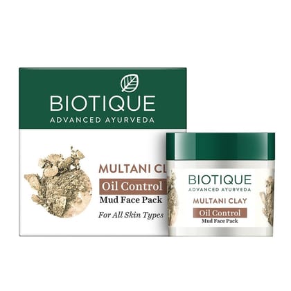 Biotique Multani Clay Anti-Ageing Mud Face Pack 75g Jar