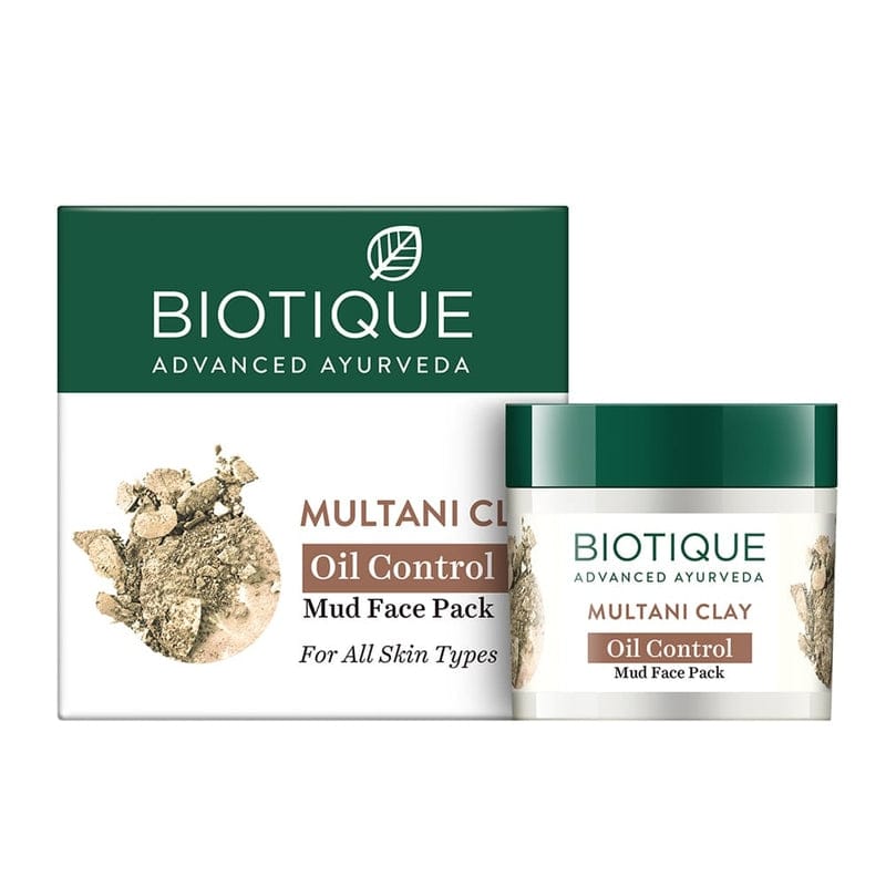 Biotique Multani Clay Anti-Ageing Mud Face Pack 75g Jar