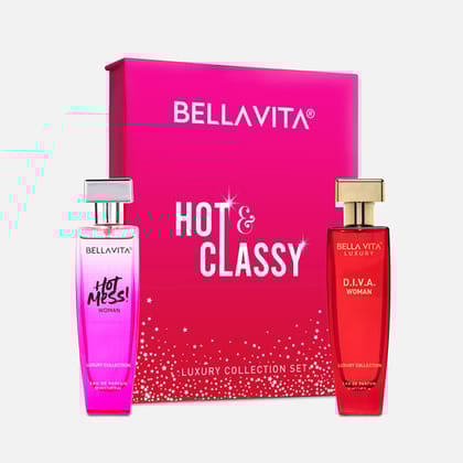 Hot & Classy Perfume Set - 2 x 50ml Hot & Classy Perfume Set - 2 x 50ml - Default Title