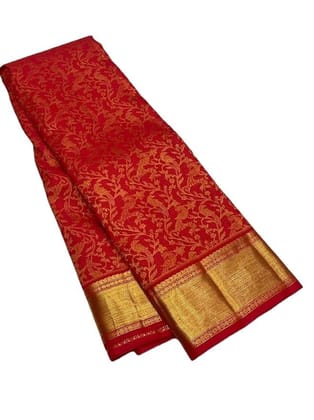 Kanchipuram Silk Saree with Blouse Piece