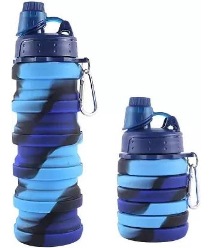 Silicon Collapsible Water Bottle 500 Ml