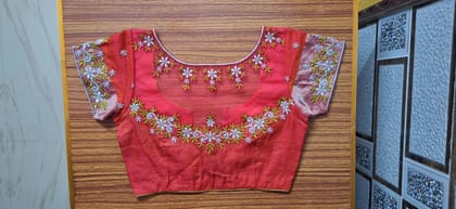 Machine Work Blouse Elevate Your Style with Intricate Detailing