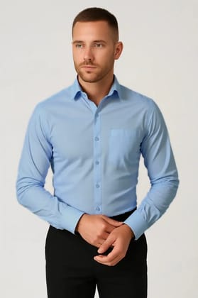 Solid Oxford Cotton Fabric Shirt #21355/4 Solid Oxford Cotton Fabric Shirt #21355/4