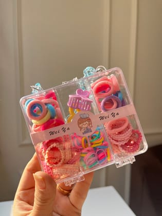 Hair accessories set | Kids Suitcase style hair accessory