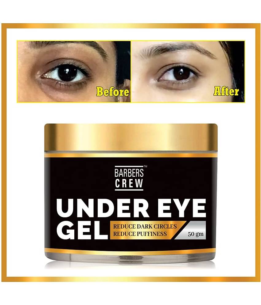 Barbers Crew Under eye Gel for Dark Circle Remove For Face Moisturizer Gel Eye Mask 50 g
