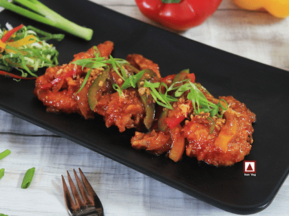 Prawn In Hot Garlic Sauce - Half