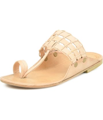 STEPFOX - Brown Men's Kolhapuris